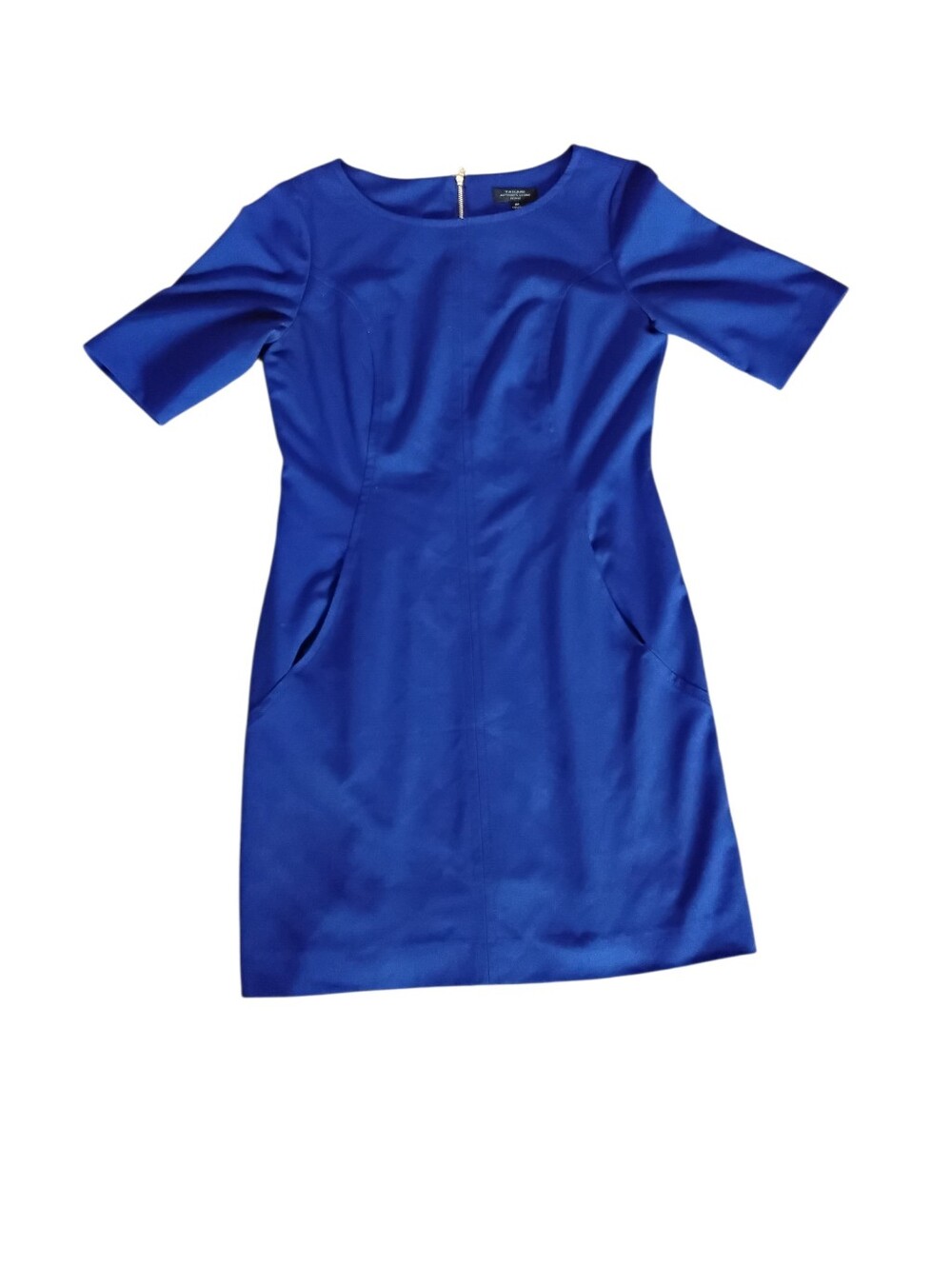 Tahari Arthur S. Levine Royal Blue Sheath Dress Womens Size 8 Petite